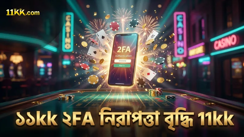 ২FA সেটআপ করে 11kk অ্যাকাউন্টের নিরাপত্তা বাড়ান