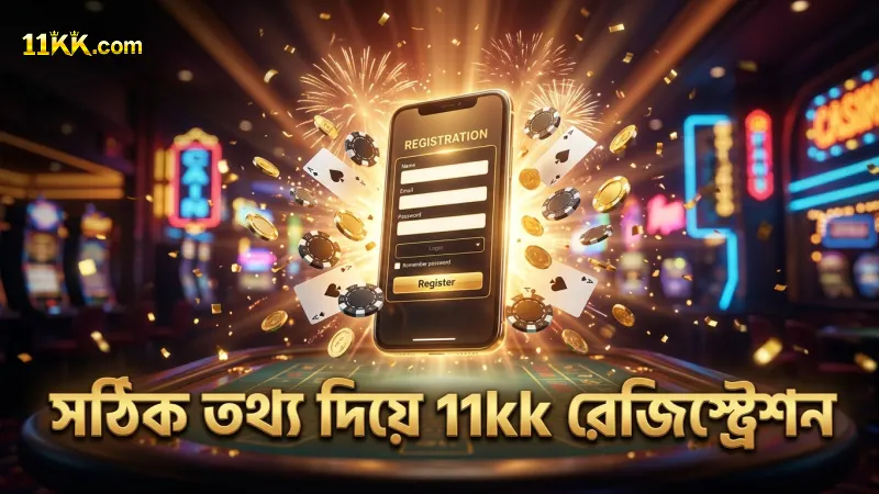 11kk রেজিস্ট্রেশনে সঠিক তথ্য প্রদান অত্যন্ত জরুরি
