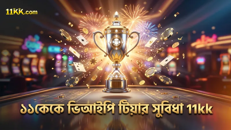 ১১কেকে ভিআইপি ক্লাবের টিয়ার সুবিধা ও পয়েন্ট সিস্টেম স্পষ্ট।