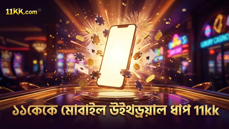 ১১কেকে মোবাইল থেকে দ্রুত উইথড্রয়ালের সঠিক ধাপসমূহ