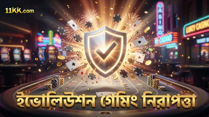 নিরাপদ খেলার জন্য ইভোলিউশন গেমিং-এর সার্টিফাইড তথ্য