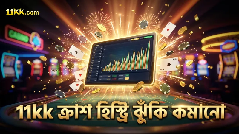 11kk প্ল্যাটফর্মে ক্র্যাশ হিস্ট্রি বিশ্লেষণ ঝুঁকি কমায়