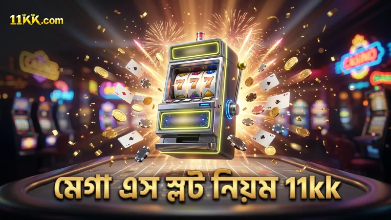 মেগা এস স্লট খেলার নিয়ম ও বোনাস রাউন্ড পরিচিতি 1 মেগা এস স্লটের খেলার মূল নিয়ম ও স্পিন প্যাটার্ন বিশ্লেষণ।