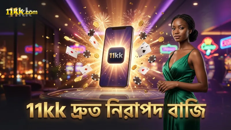 11kk প্ল্যাটফর্মে দ্রুত এবং নিরাপদ বাজি ধরার সুবিধা।