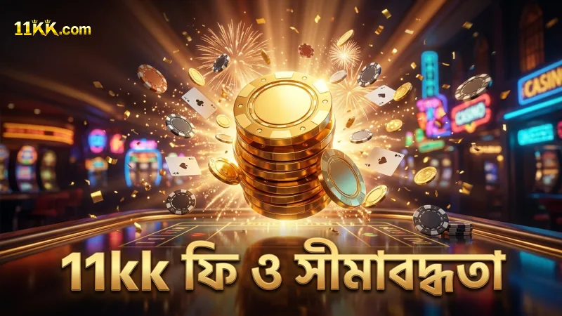 11kk ফি ও লেনদেন সীমা ব্যবহারকারীর সুবিধা নিশ্চিত করে।